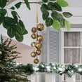 thumbnail image 5 of Hanging Metal Bell Cluster with Jute Rope Handmade Rustic Jingle Bells for Wall, Door & Farmhouse Decor Vintage Harmony Bells for Christmas Decor, Indoor Garland Metal Wall Art, 5 of 5