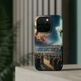 thumbnail image 4 of DistinctInk Tough Case for Apple iPhone 13 PRO (6.1" Screen), Compatible with MagSafe Charging - "Foolishness to the Perishing, Power to the Saved: 1 Corinthians 1:18", 4 of 6
