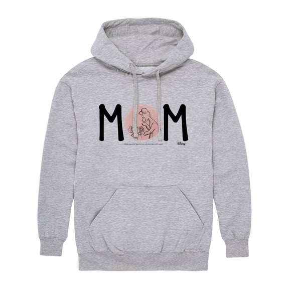 Winnie The Pooh - Mom With Kanga And Roo Men's Graphic Fleece Pullover Hoodie