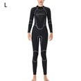 thumbnail image 2 of DIVE SAIL Traje de buceo 3MM Neopreno Traje de neopreno a prueba de frío Servicio de larga duración Tecnología textil Material de Accesorio de surf hembra gris L Eigraketly OD019365-16, 2 of 7