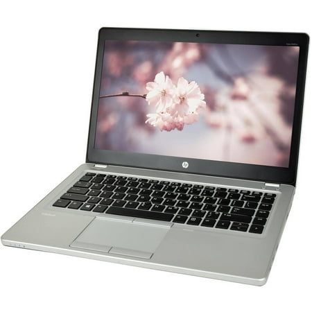 Used HP Folio EliteBook 9480M 14" Laptop, Windows 10 Pro, Intel Core i5-4310U Processor, 8GB RAM, 180GB Solid State Drive