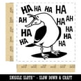 thumbnail image 2 of Seagull Laughing Out Loud Self-Inking Rubber Stamp Ink Stamper - Blue Ink - Large 1-1/2 Inch, 2 of 7