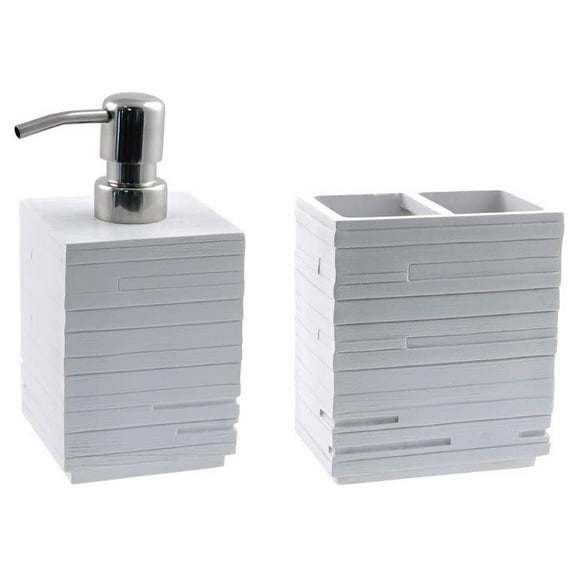 Nameeks Qu500 Gedy Bathroom Accessories Set - White