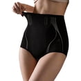 thumbnail image 2 of HVOBTTY Women's Cotton High Waist Briefs Solid Color Underwear High Stretch Relaxed Breathable Panties, 2 of 5