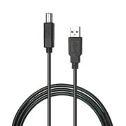 CJP-Geek 6ft USB 2.0 Cable Laptop PC Data Sync Cord Wire Lead For HP Officejet Pro Plus All-in-One Printer 7140 7210 7310 7350 7500A 7410 7310xi 7410xi C6736A J3635 J6480 J4535