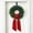 Red, variant on Wreath Ribbon, Door Decoration Ribbon, Polyester Wreath Bows, 55 Inch Multi-Color Ribbon for Front Door Mailbox Summer Baptism Holidays
