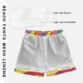 thumbnail image 3 of FORMRS Boys Swim Trunks Quick Dry Mesh Liner Boardshorts Sizes XS-XL, Vibrant Dinosaur, 3 of 7