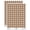 Brown, variant on Cute Dog Cat Paw Spotted Doodle 200+ Round Stickers - Light Pink - Gloss Finish - 0.50" Size