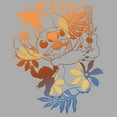 thumbnail image 2 of Boy's Lilo & Stitch Tropical Ukulele  Graphic Tee Athletic Heather Large, 2 of 5