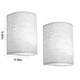 thumbnail image 2 of Conjunto de Dos Sconces de Pared Sconce Magnético Inalámbrico de la Pared Sconce Rgb Color Dimmable con Tela Lino Sombra Y Control Remoto, Iluminación de la Pared Sconce Decorativo de 2 Piezas para El, 2 of 6
