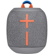 Logitech WONDERBOOM 2 Portable Waterproof Bluetooth Speaker - Wireless Boom Box - Non-Retail Packaging Crushed Ice Grey