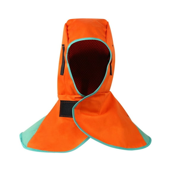 Welding Hooded for Men Full Protective Washable Breathable Welding Neck Covering Flame Retardant Protective Welding Covering