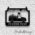 thumbnail image 3 of Handmadetneonsign Custom Outdoor Vegetable Farm Metal Wall Art Hanging, Farm Name Sign Home Decor, 3 of 4