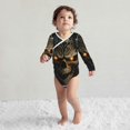 thumbnail image 4 of Xecao Metal Evil Skull Print Baby unisex-baby Cotton Long-sleeve Bodysuits-3 Months, 4 of 6