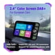 thumbnail image 2 of 2.4 Inch LCD DAB/DAB+ Radio Receiver Bluetooth MP3 Player FM Car Digital Signal Broadcasting for Eur, 2 of 5