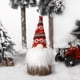 thumbnail image 1 of Cotton Gnome Christmas Ornament with Light Up Rudolph Nose for Holiday Tree and Home Decor, 1 of 2