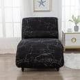 thumbnail image 5 of Armless Sofa Slip Cover Furniture Protector Slip Cover Sofa Living Room Stretch D, 5 of 8