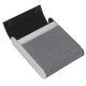 thumbnail image 5 of Case, Pressure Resistant Retro Metal  Case 20 Capacity Flip Cover Design Brushed Stainless Steel  For Men For Gifts ANGGREK Gris, 5 of 8