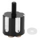 thumbnail image 1 of Kit universal de tornillos y tuercas para pernos de asiento trasero de metal, resistente a la corrosión y de alta resistencia, accesorios para motocicletas, color negro., 1 of 5