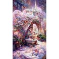 thumbnail image 1 of Chateau Montrose 5D DIY Diamond Painting Kits Full Round Drill Wall Decor (Y684), 1 of 9