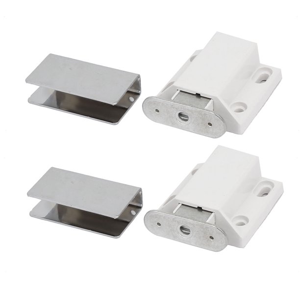 Door Single Head Catch Latches Clamps 2 Sets f 3mm5mm