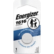 Energizer 1616 Lithium Coin Battery, 1 Pack