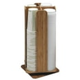 thumbnail image 3 of Cal Mil 378-60 Bamboo Revolving Lid & Cup Organizer - 8 x 8 x 18.25 in., 3 of 3