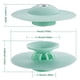 thumbnail image 4 of 1pc Push-type Silicone Floor Drain, Silicone Universal Sink Stopper, Prevent Clogging, Bathroom Drain Hair Catcher, Press Water Trap Cover For Tub, Kitchen, Laundry, Gray, 4 of 5