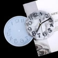 thumbnail image 5 of Esfera de reloj de pared redonda, molde de silicona para bricolaje, fundición de resina epoxi de dígitos, artesanías, 5 of 5