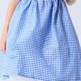 thumbnail image 4 of Iyufng Checkered Dresses for Girls Performance Costumes Party Dress with Headband, 4 of 8