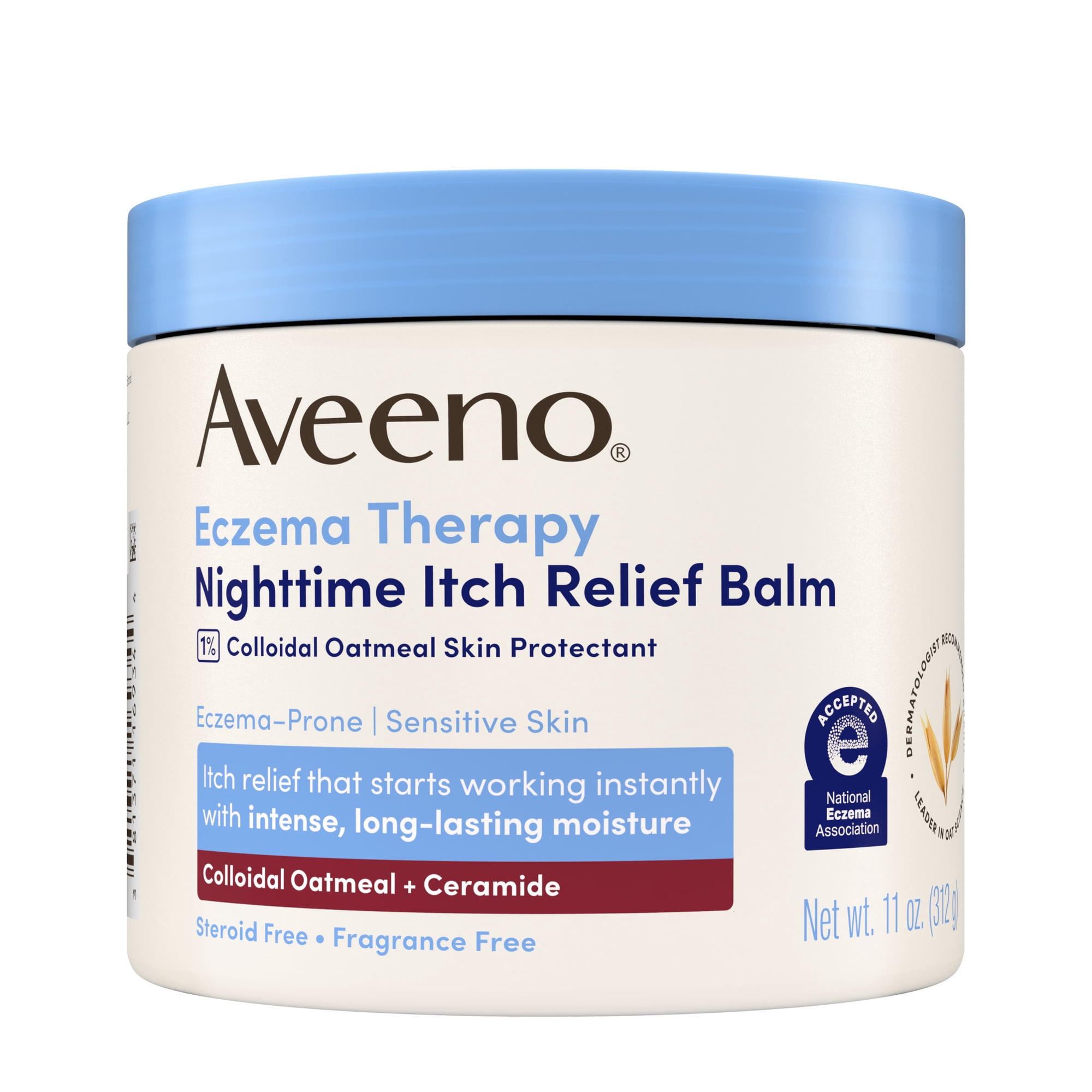 Aveeno Eczema Therapy Nighttime Itch Relief Body Balm, 11 oz