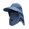 thumbnail image 3 of Cubierta de bufanda para la cara Sunnimix Sombrero de pesca Azul oscuro, 3 of 8