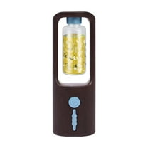 PureCasa Waterless Aroma Diffusers 50ml, Household Wall-Mounted Mini USB Plug-in Aromatherapy Oil Diffuser, Dark Wood Grain Mute Portable Humidifiers for Bedroom Hotel, 1PC, C, 6.5"x2.4"x1.6"