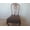 Brown, variant on OctoRose Classic 2-Piece Solid Print Microsuede Dining Chair Slipcovers, Navy Blue