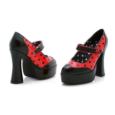 Ladybug Button 5.5'' Heel Shoe