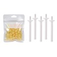 thumbnail image 3 of dura de granos dura 30g dura-5 unidades de espátulas para para depilación - . Miel Yinane Perlas de cera dura portátil, 3 of 8
