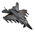 thumbnail image 1 of 1/72 Fighter Aircraft Model with Display Stand, Alloy Plane with , for Table Desktop Decor Gift Collection Black, 1 of 8