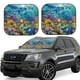 thumbnail image 1 of Balery Sea World Parasol para parabrisas de coche de 2 piezas | Parasol plegable para parabrisas delantero de coche para la mayoría de sedanes-Medium, 1 of 6