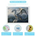 thumbnail image 6 of Diamond Art Kits for Adults, Mountain White DragonDiamond Painting Kits for Beginners, Frameless Round 5D Full Drill Diamonds Art Pictures Gem Art Crafts Home Decor Gifts, 6 of 8