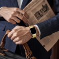 thumbnail image 2 of Bxuxohs Correa De Malla Milanesa Compatible Con Apple Watch Band 42 Mm, 41 Mm, 40 Mm, 38 Mm, Correa Magnética De Metal De Acero Inoxidable Para Hombres Y Mujeres Para Iwatch Series 11/10/9/8/7/6/5/4/3, 2 of 5