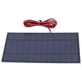 thumbnail image 1 of 6V 6W Polysilicon Solar Epoxy Module - 170x230mm DIY Solar Panel with 200cm Cable, High Efficiency, Low Light Performance, Wind/Snow Proof for Solar Lawn Lights, Chargers, Toys & Experiments, 1 of 6