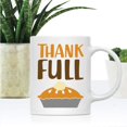thumbnail image 2 of Koyal Wholesale Fall Autumn Season 11oz. Coffee Mug Gift, Thank Full, Pie Graphic, 1-Pack, 2 of 5
