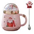 thumbnail image 1 of Tazas de café, tazas de Navidad, linda taza de café de Navidad, regalo de Navidad para mujeres, hombres, niños, oficina y personal Levamdar, 1 of 5