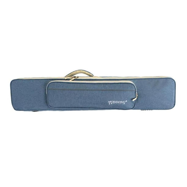 Bolsa para Erhu Bolsa de transporte para Erhu con asas Bolsa protectora ligera y ajustable para Erhu Azul
