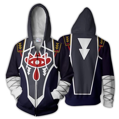 Zelda Series 3D Printed Sweatshirt Hooded Cardigan Cosplay Anime Merchandise