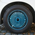 thumbnail image 4 of Raindrops Hub Caps for Car Wheel Rim Enhances Vehicle Appearance Multi 1Pcs, 4 of 6