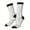 3 Black, variant on Pastel Christmas Cookies Pattern Sport Socks for Women and Men Crew Socks Sporty Calf Socks Casual Socks