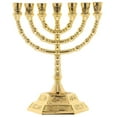 thumbnail image 6 of HONMEET 7-Branch Hanukkah Candle Holder Zinc Alloy Chanukah Candelabra for Holiday Celebration Decor, 6 of 8