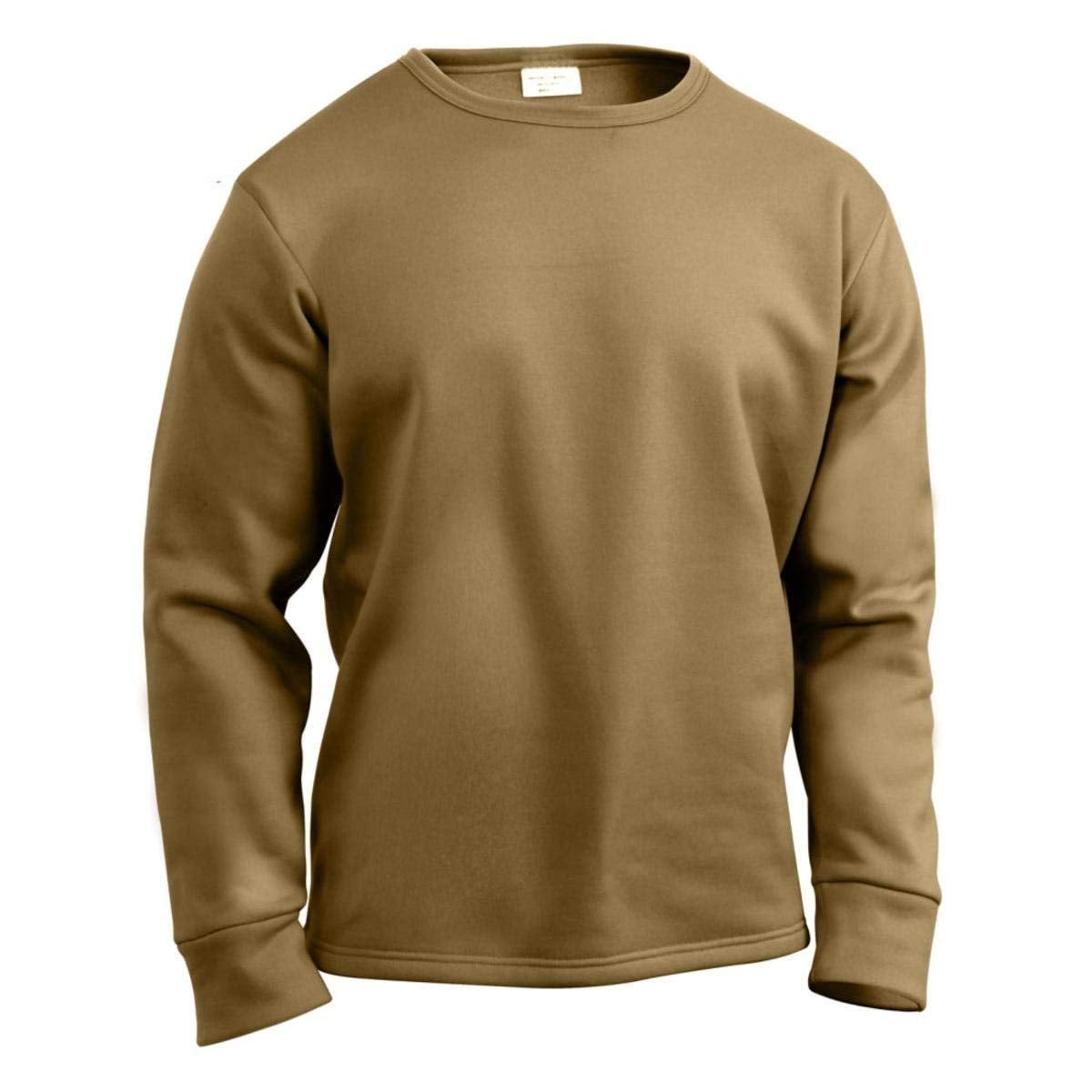 Mens brown thermal shirt Clearance