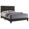 thumbnail image 3 of Mapes Upholstered Queen Panel Bed Charcoal, 3 of 5